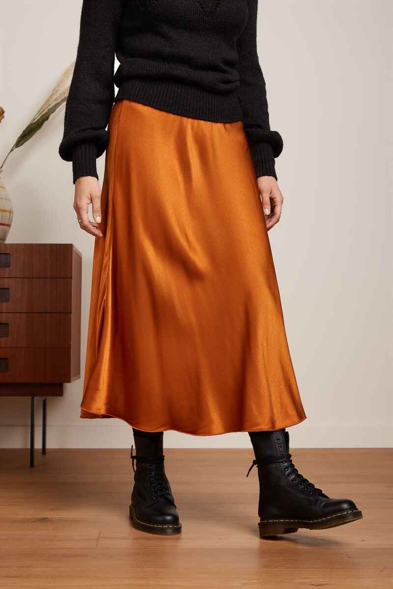 KING LOUIE Bibi Star Satin Skirt MOra