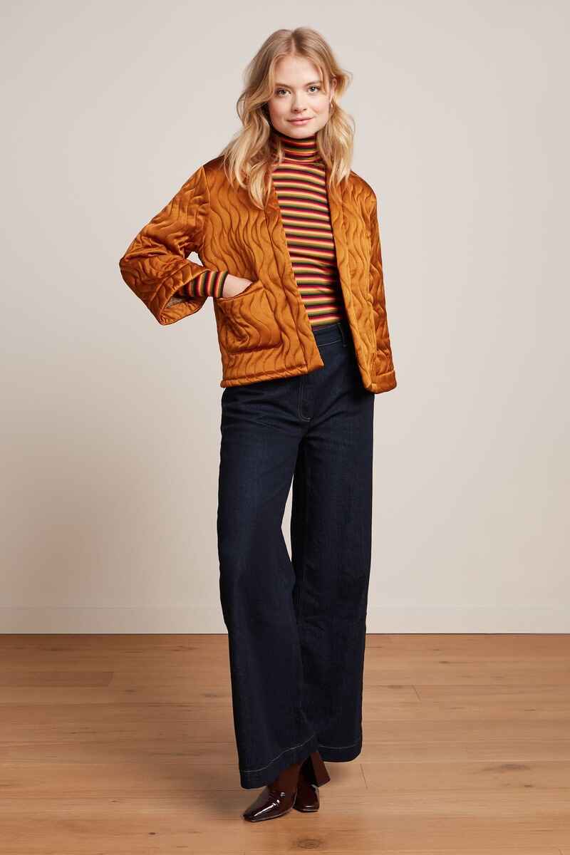 KING LOUIE Noor Star Satin Jacket MOr