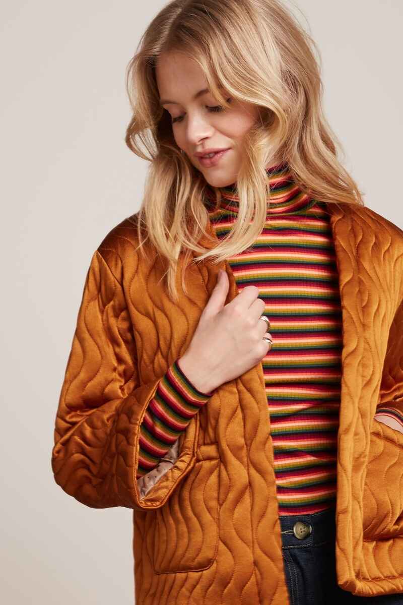 KING LOUIE Noor Star Satin Jacket MOr