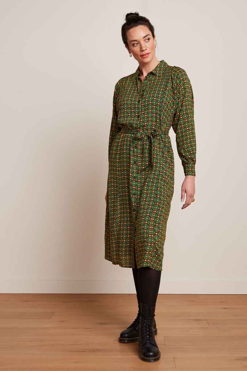 KING LOUIE Marisa Valley Dress PGreen
