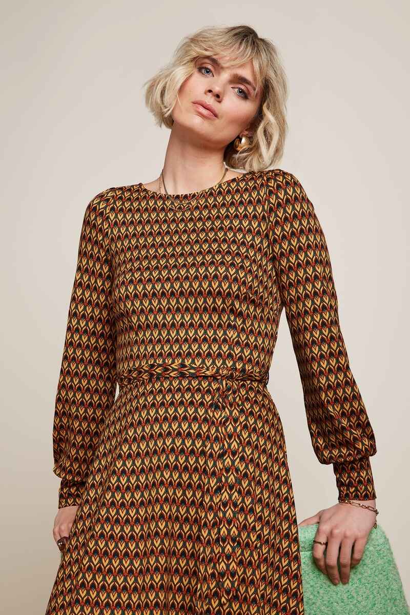 KING LOUIE Betty Dandy Dress Black