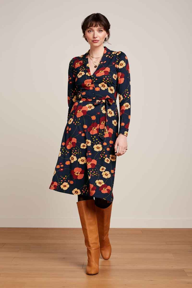 KING LOUIE Lola Melody Dress EBlue