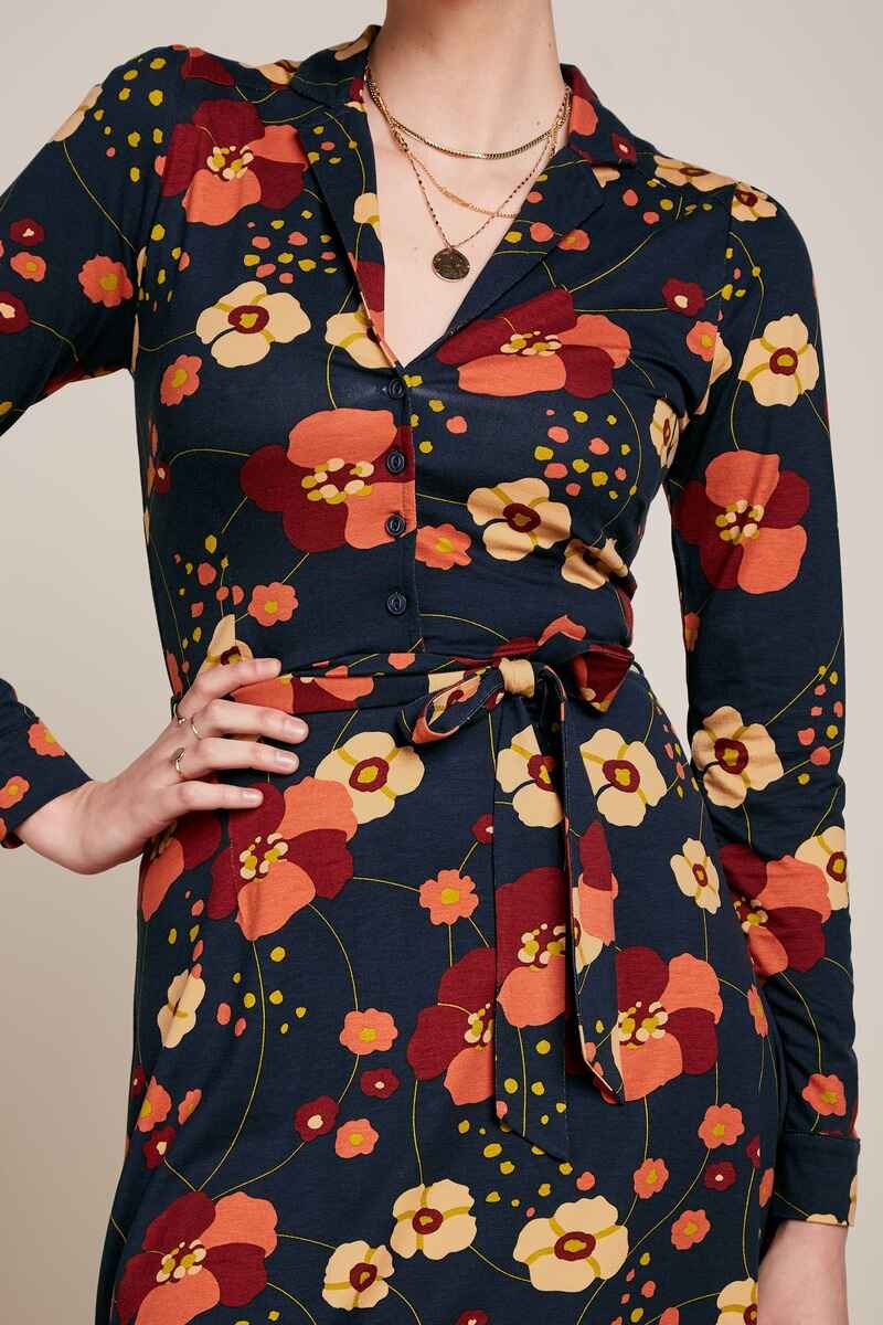 KING LOUIE Lola Melody Dress EBlue