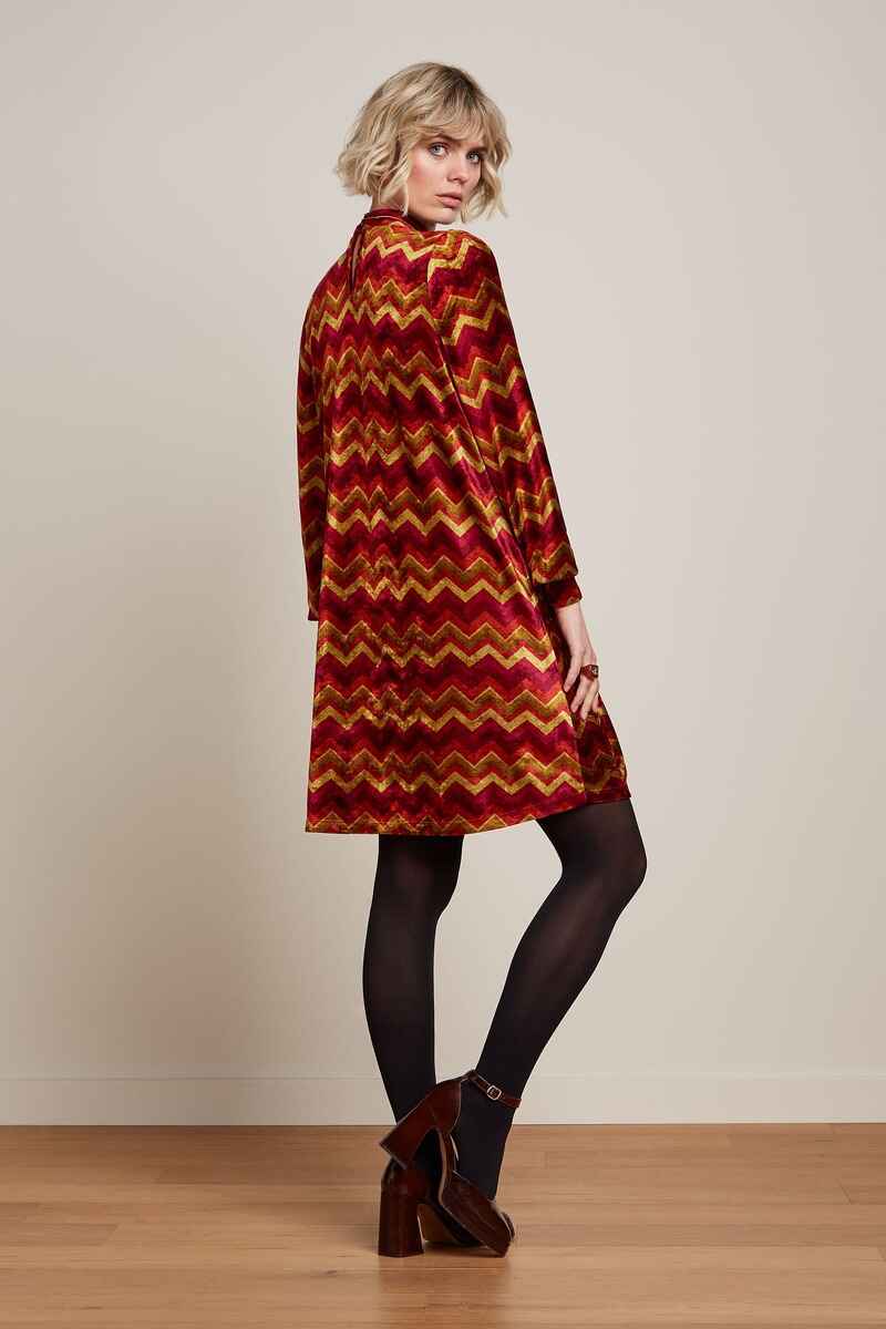 KING LOUIE Sandy Penny Dress CRed