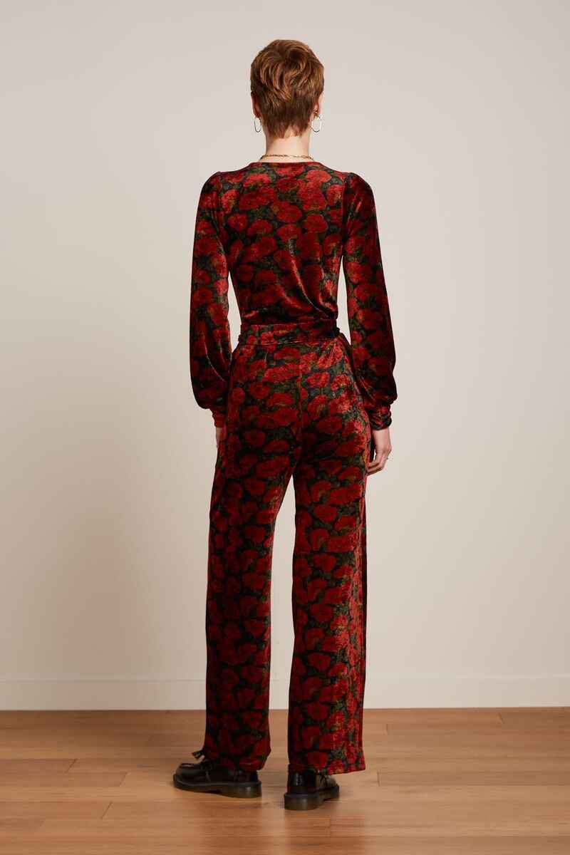 KING LOUIE Zita Bloom Jumpsuit Black