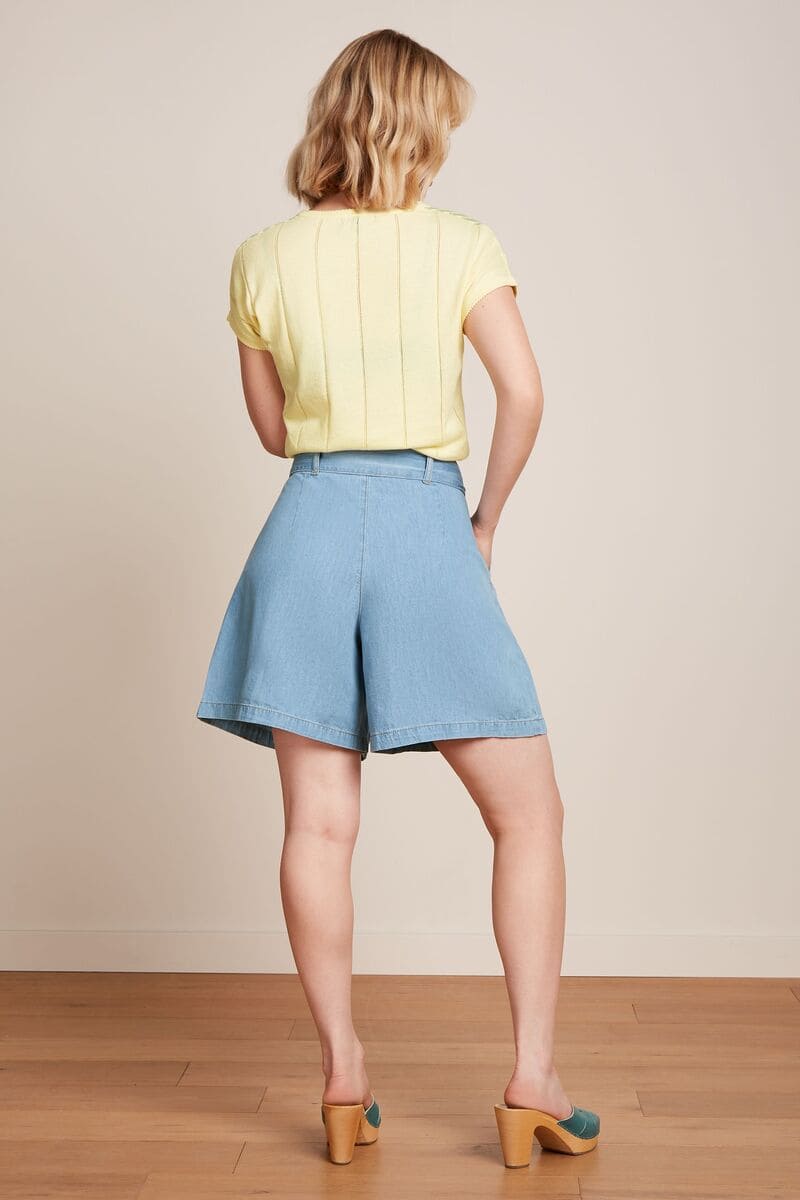 KING LOUIE Yoke Hoops Top CreamMint