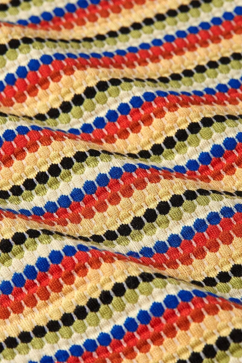 KING LOUIE Juno Beebop Stripe Skirt CYell