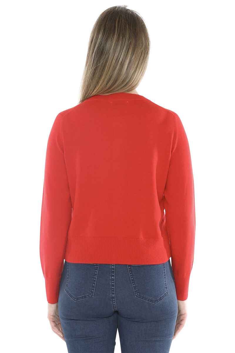 JUMP Button Through Cardy Poppy