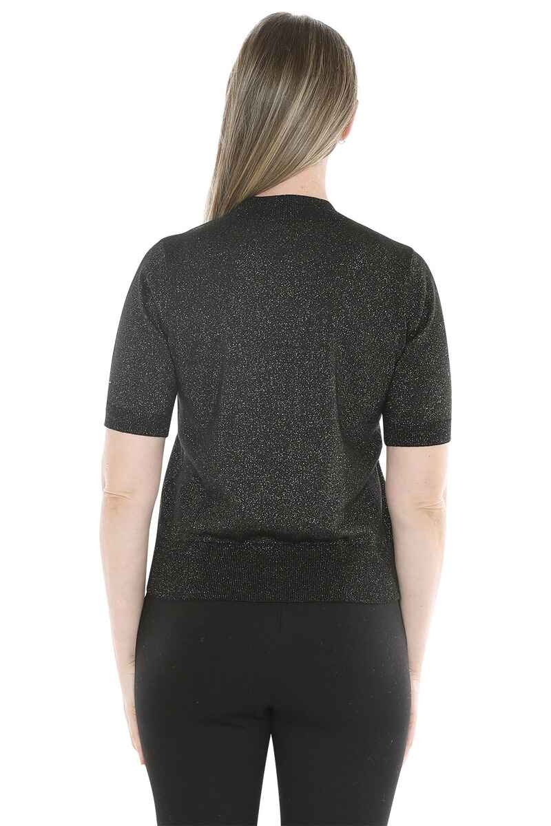 JUMP Metallic SSl Pullover Black
