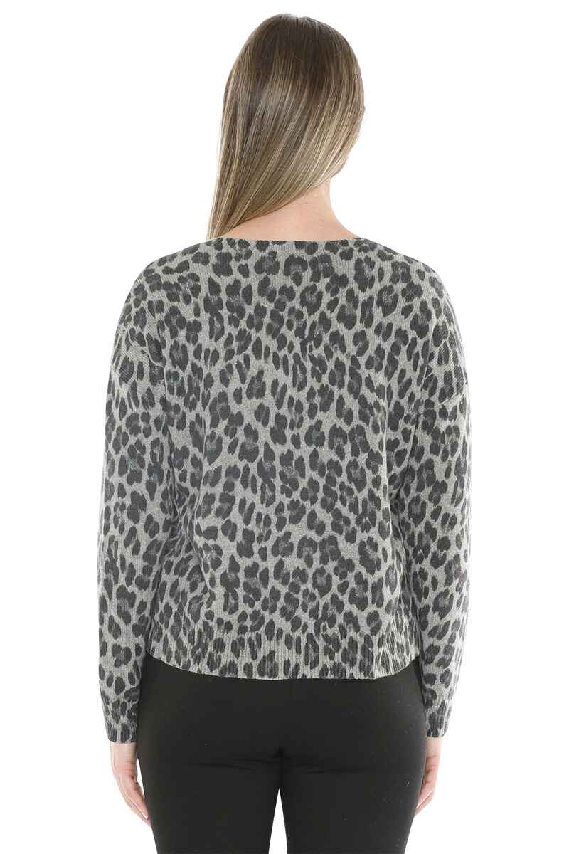 JUMP Snow Leopard Pullover GreyBl