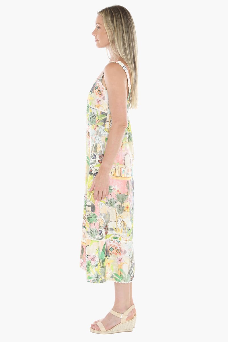 JUMP Tiger Island RicRac Dress Multi