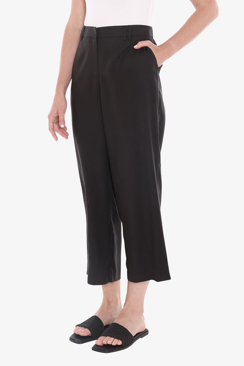 JUMP Flat Front Pants Black
