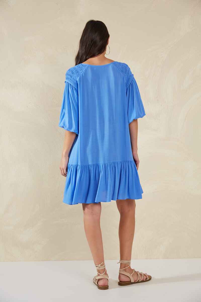 HAVEN Palermo Mini Dress Coast