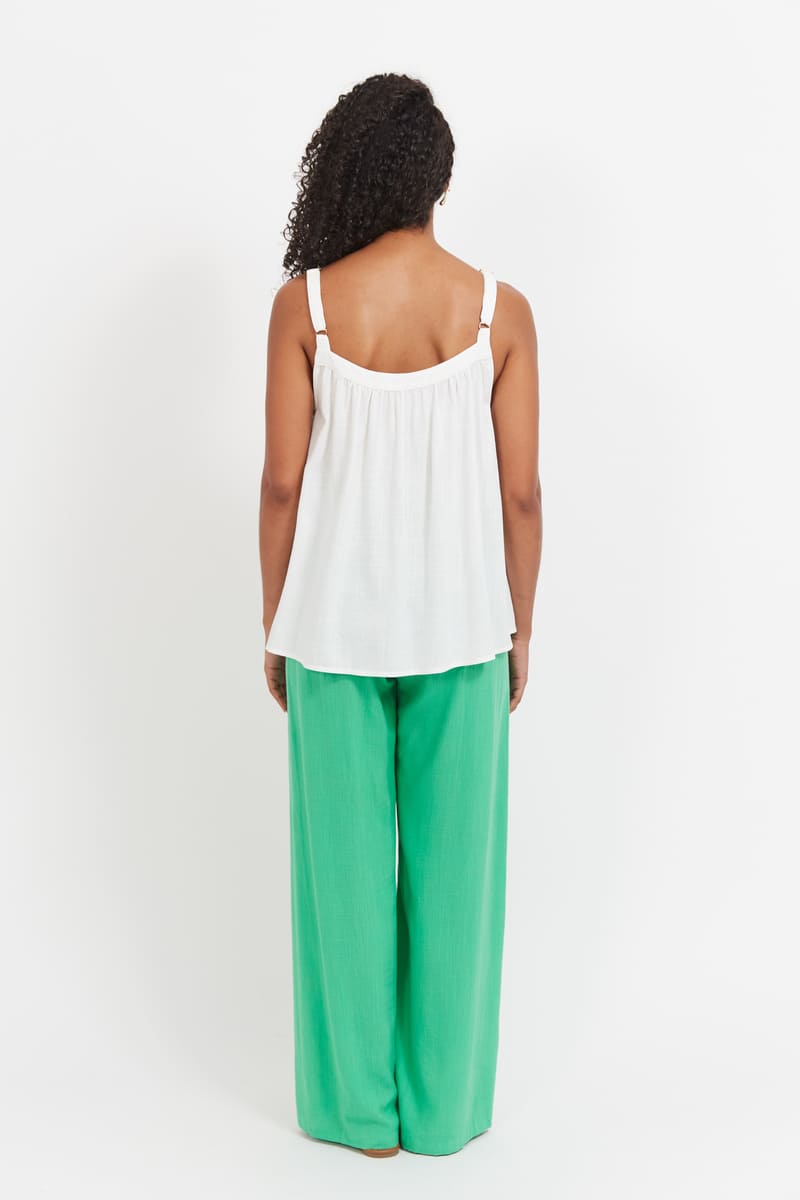 HAVEN Haiti Tank Top White