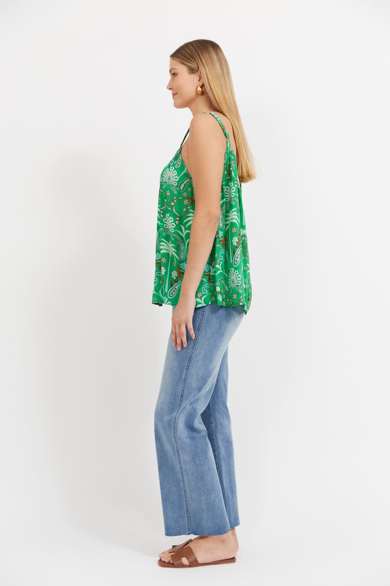 HAVEN Haiti Tank Top Palms
