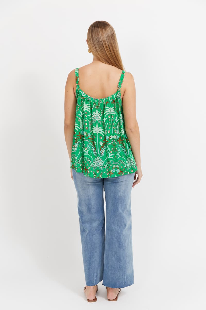 HAVEN Haiti Tank Top Palms