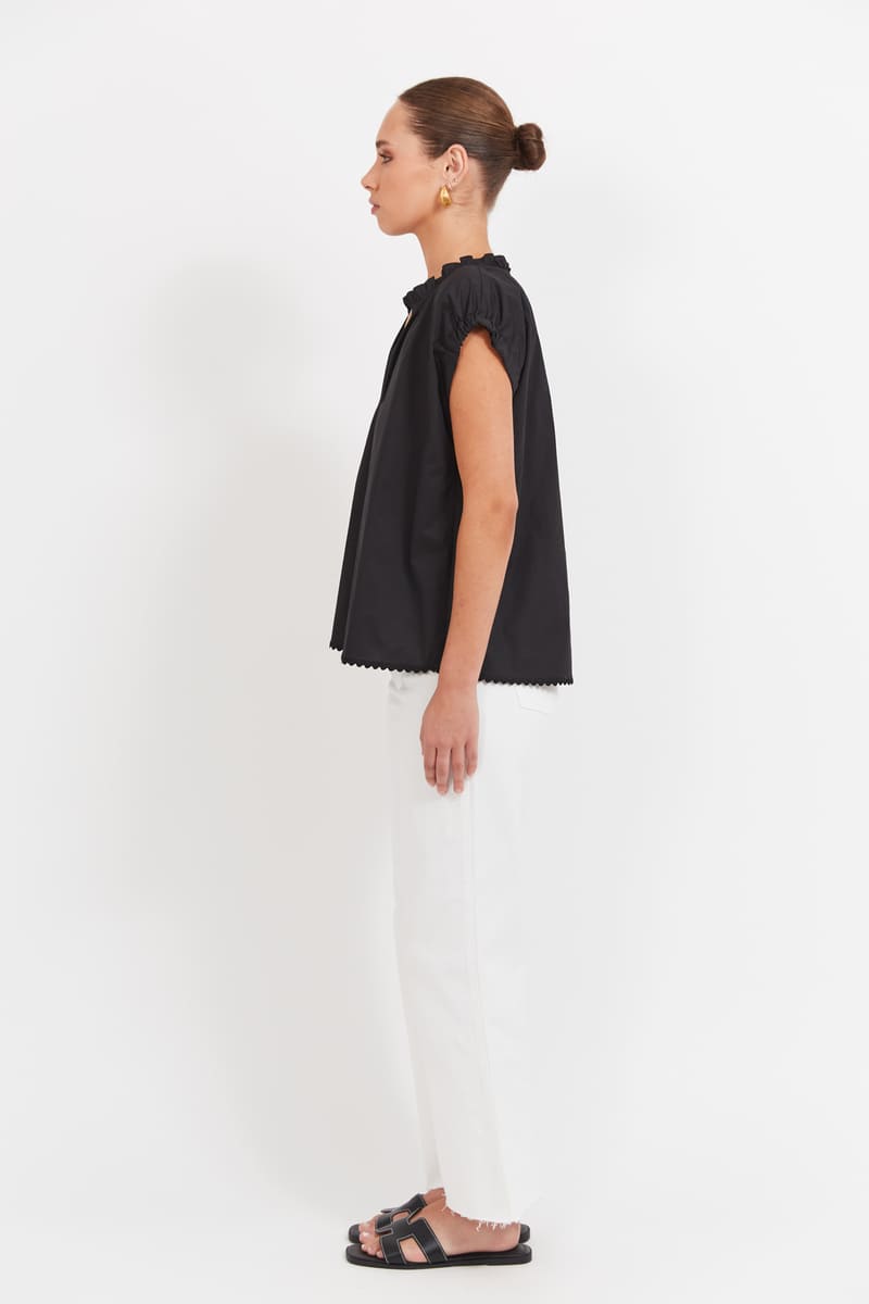 HAVEN Brasilia Top Black