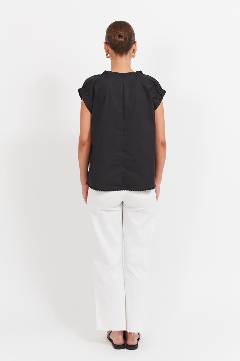 HAVEN Brasilia Top Black
