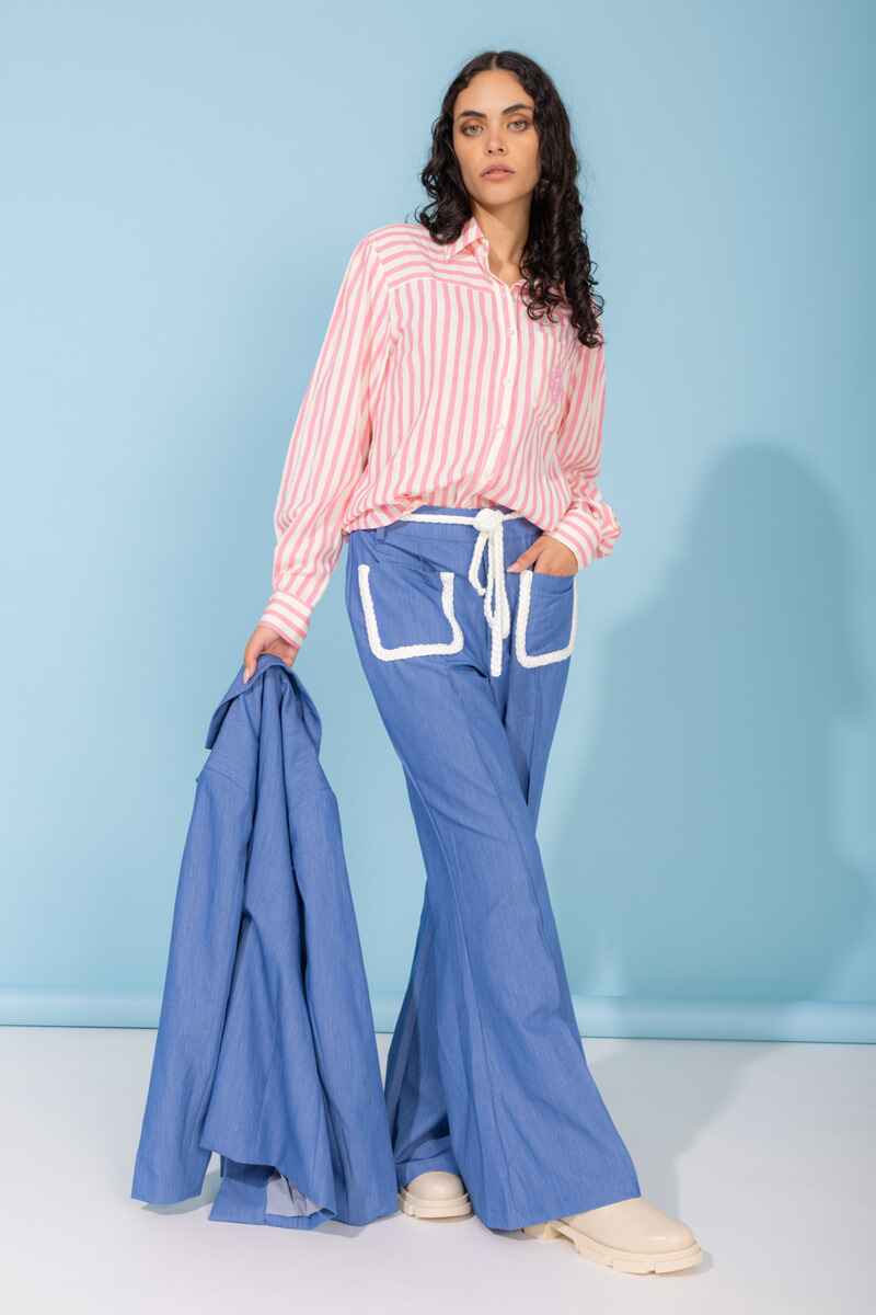 AMAYA Victoria Pants Blue