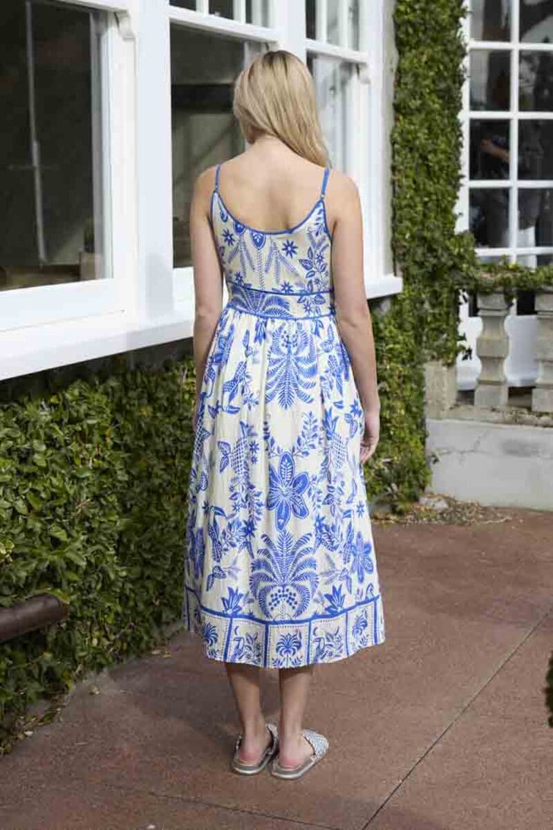 AMAYA Sela Midi Dress BluePr