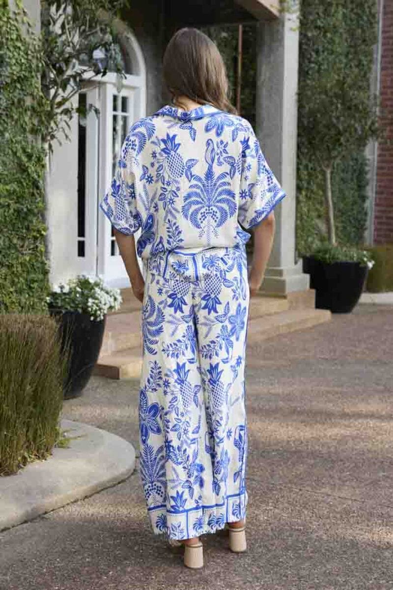 AMAYA Brianna Pants BluePr