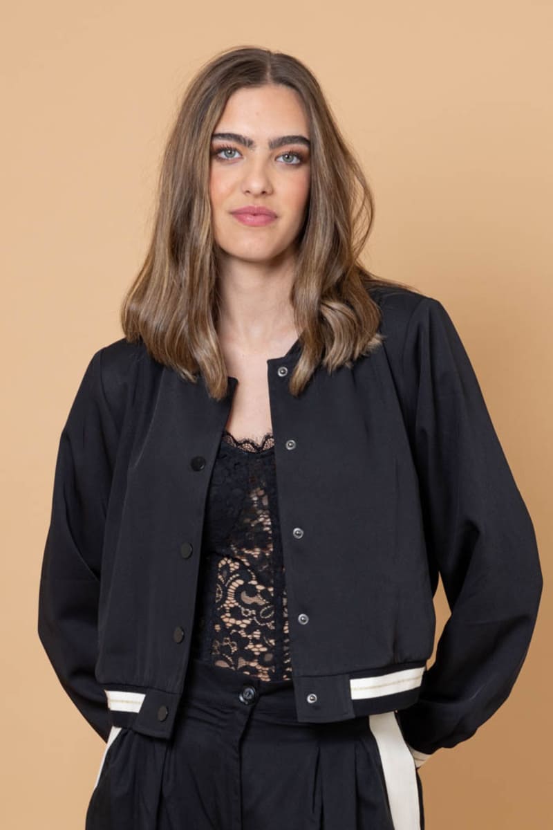 AMAYA Ashlee Bomber Black