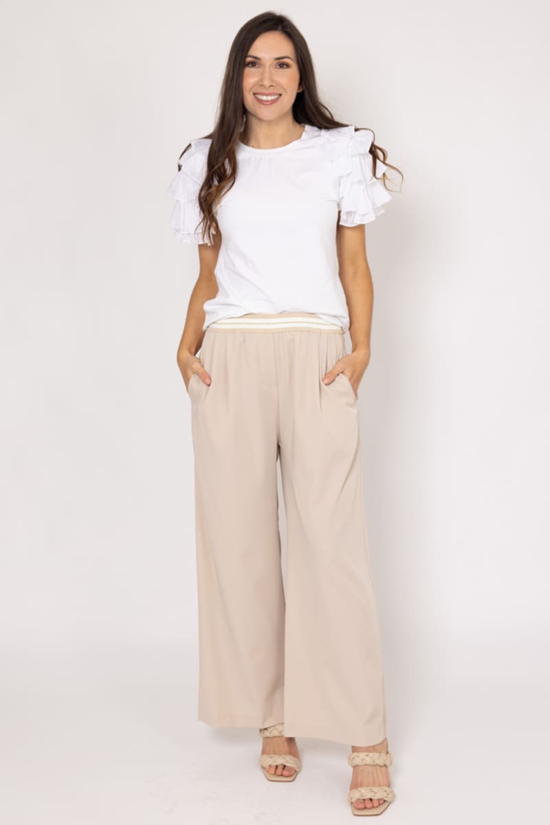 AMAYA Ashlee Pants Beige