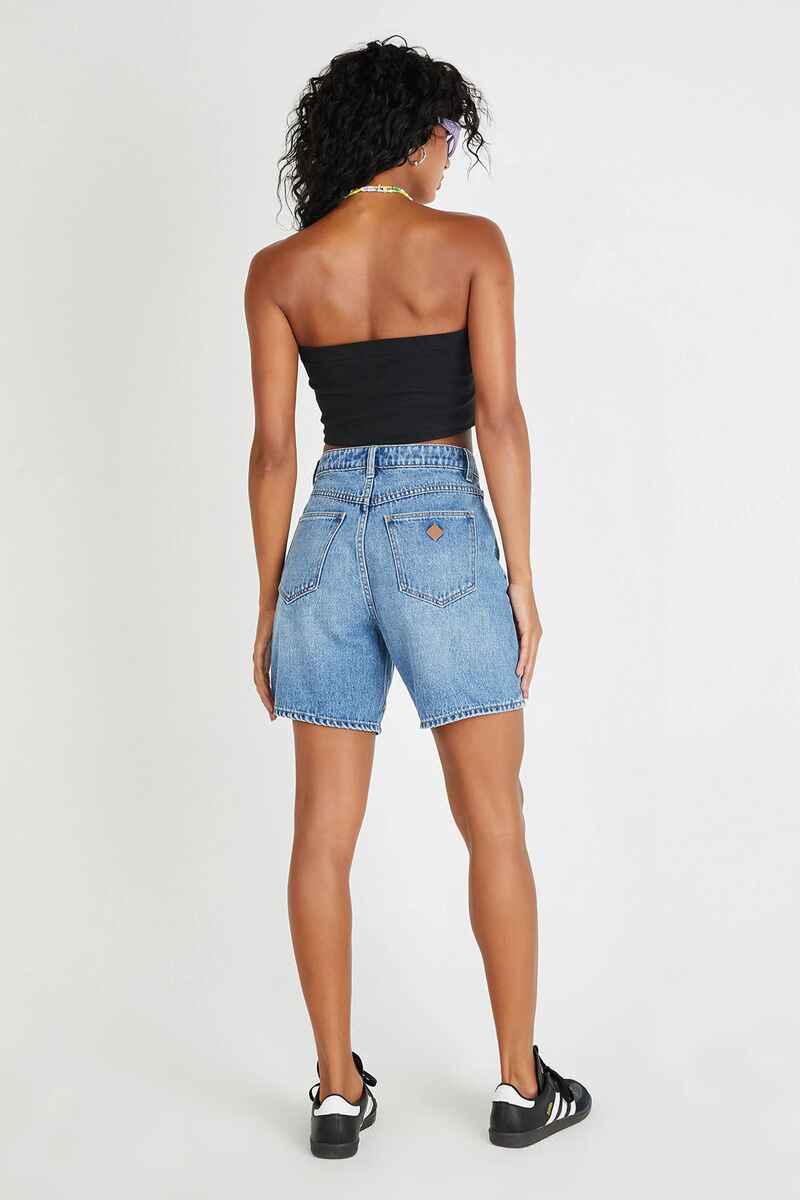 ABRAND Carrie Shorts Georgia Blue