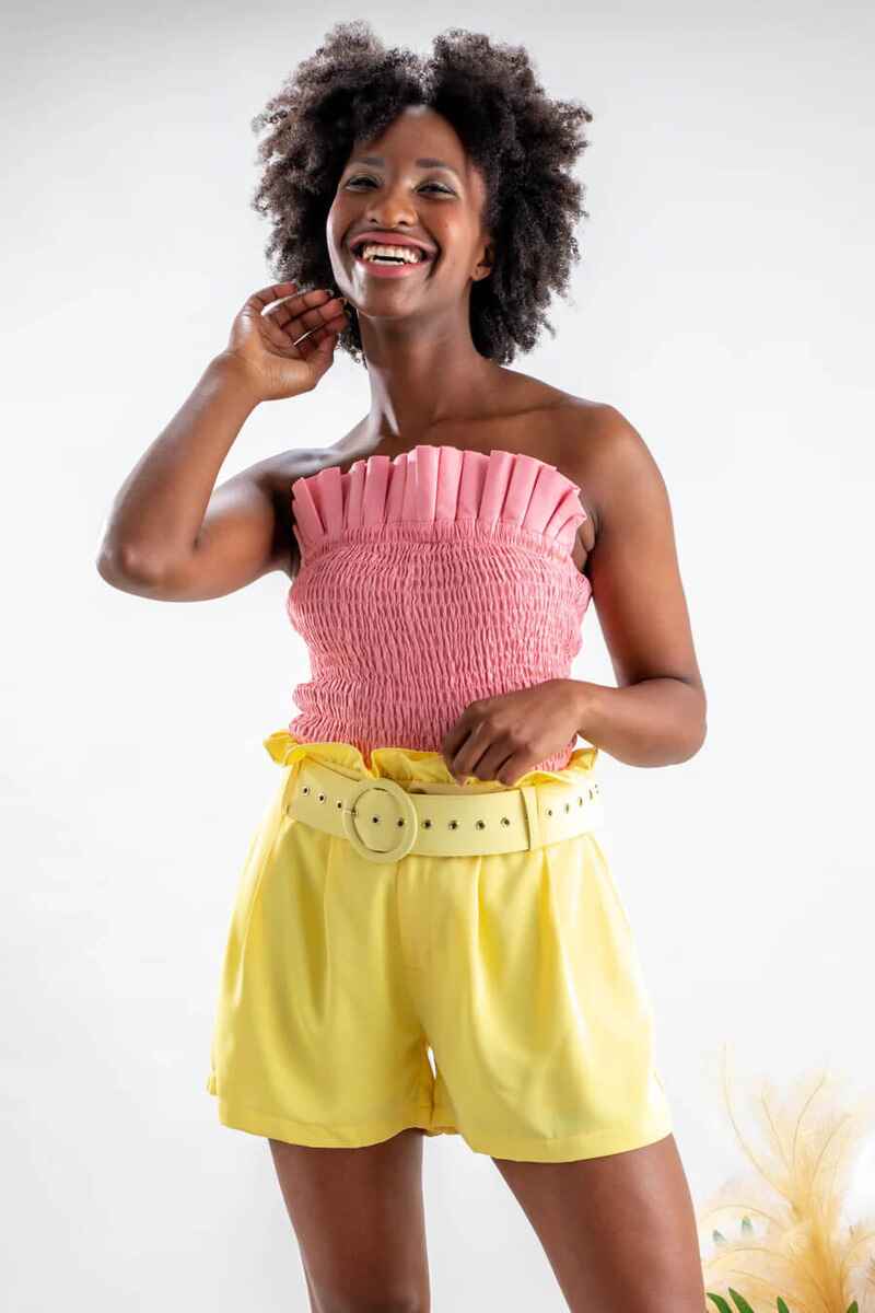 AMAYA Zara Bodice Top Pink