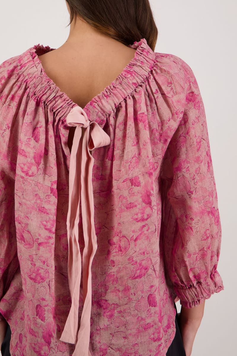 BRIARWOOD Annabella Top Pink Floral