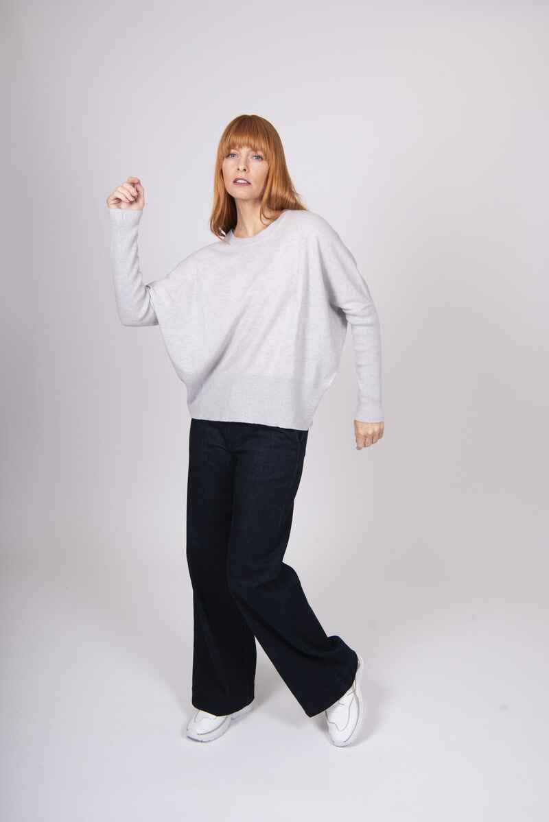 B&L Relax Wedge Pullover Silver