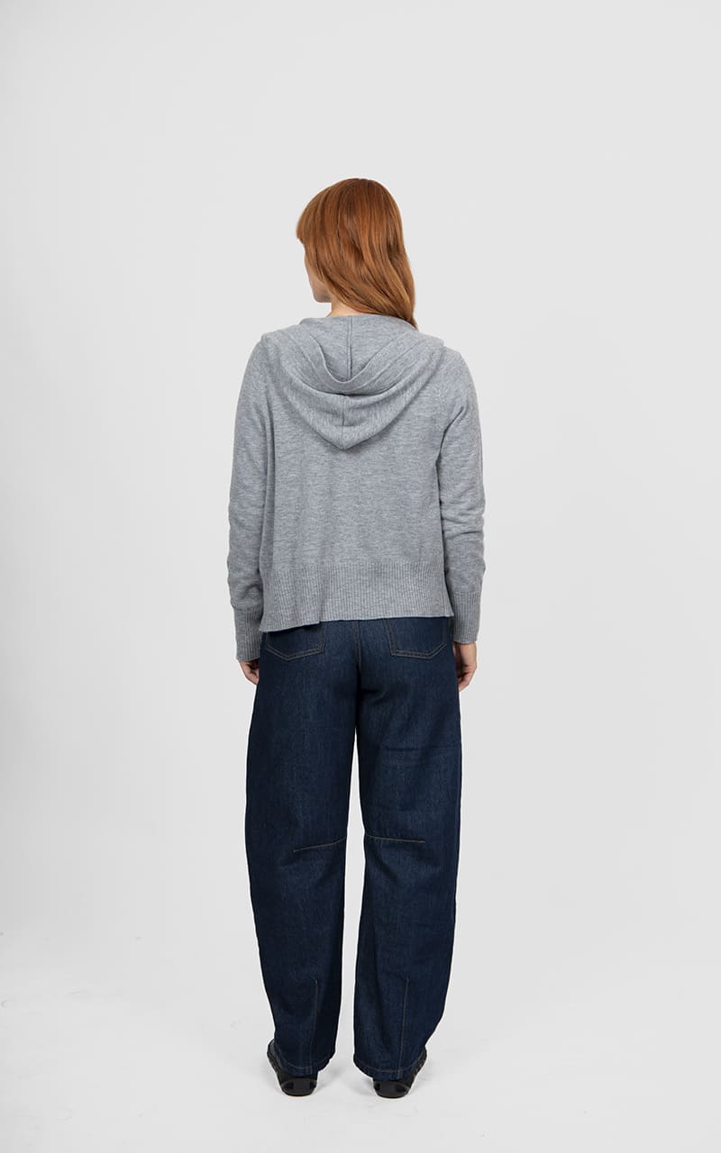 B&L Hayley Zip Hoody MGrey