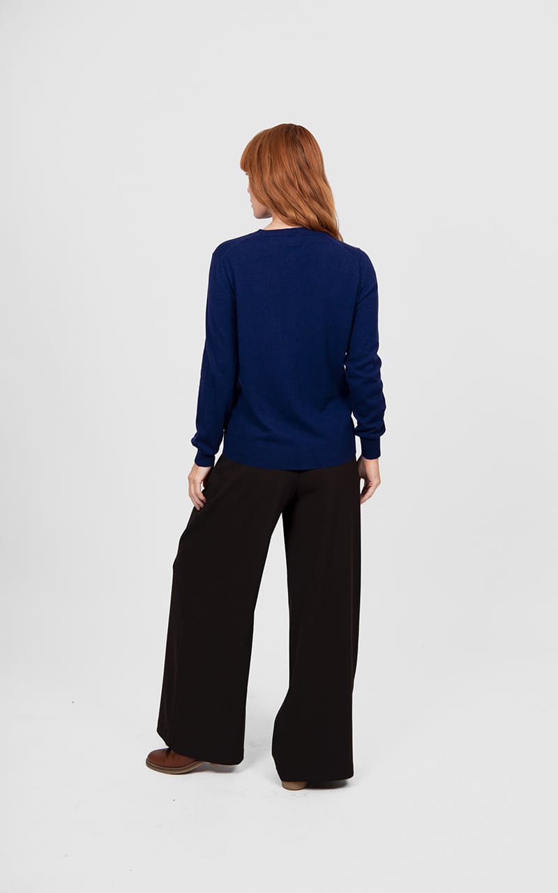 B&L Kate CrewN Cardy CarbonBl