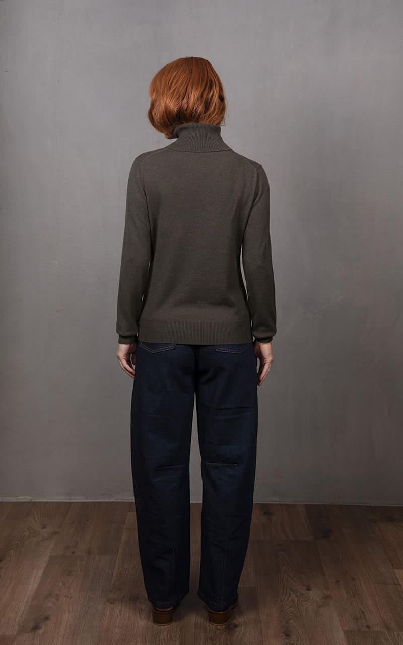 B&L Pullover Rosie RollN Olive