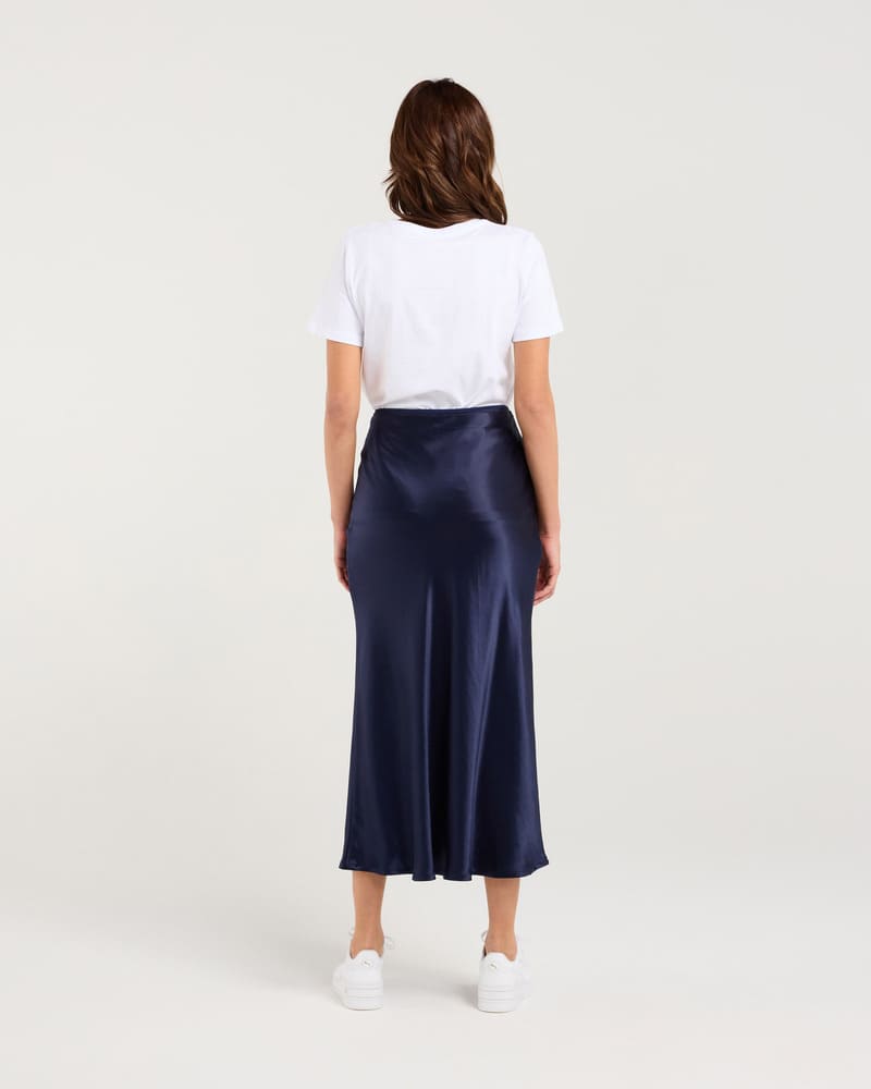 BLACKSTONE Elliana Bias Midi Skirt PNight