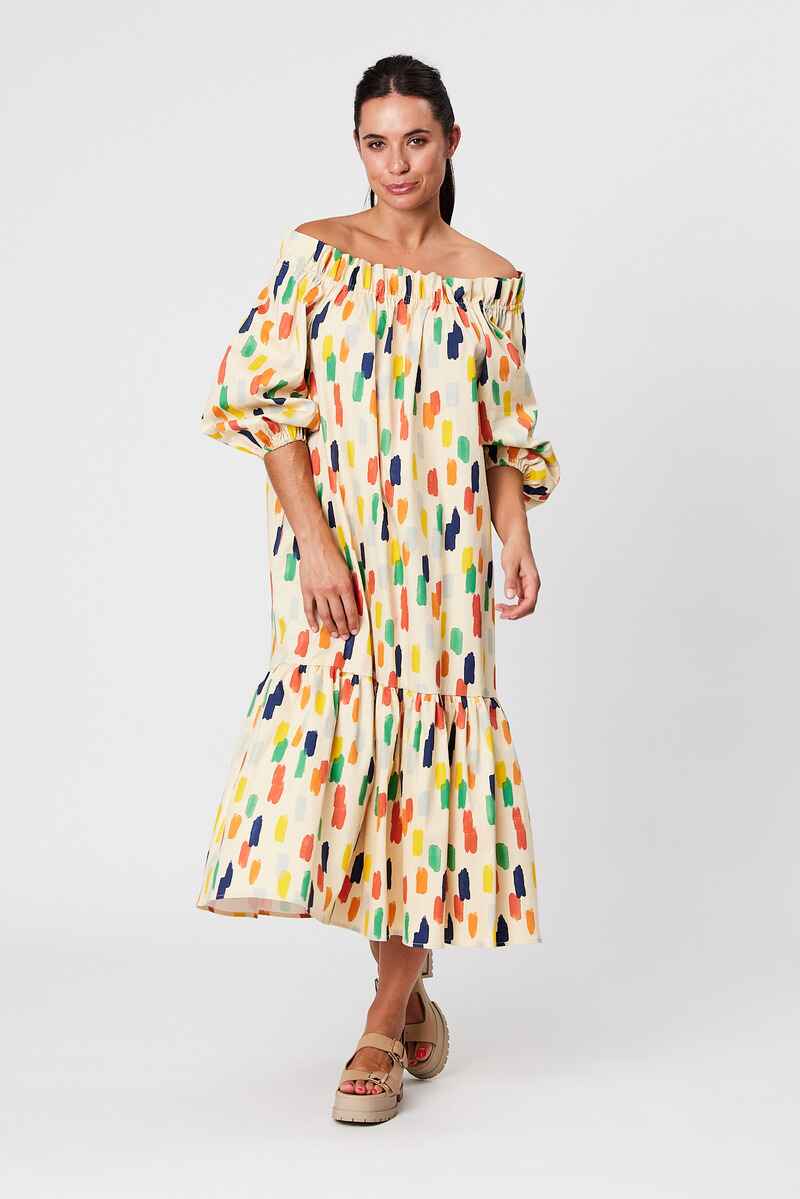 BLACKSTONE Splotch Dress Multi