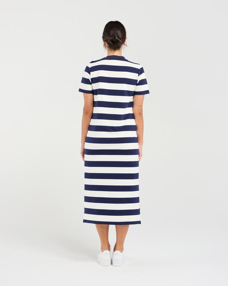 BLACKSTONE Emily T-Shirt Dress NavyWhite