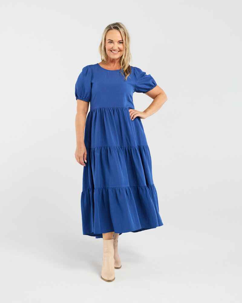 BLACKSTONE Jo Tiered Dress FDusk