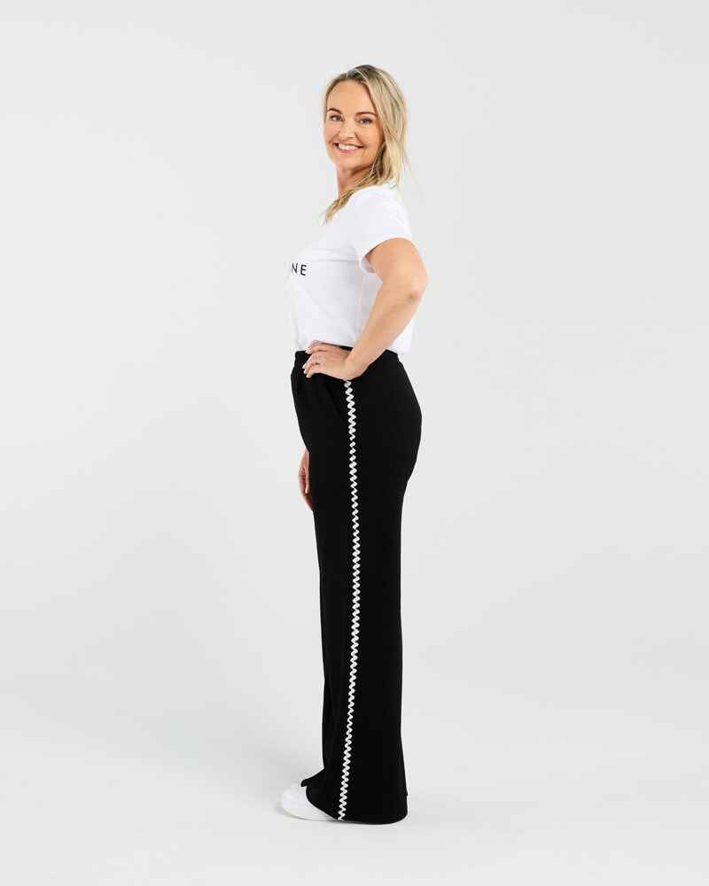 BLACKSTONE Georgie Lounge Pants Black
