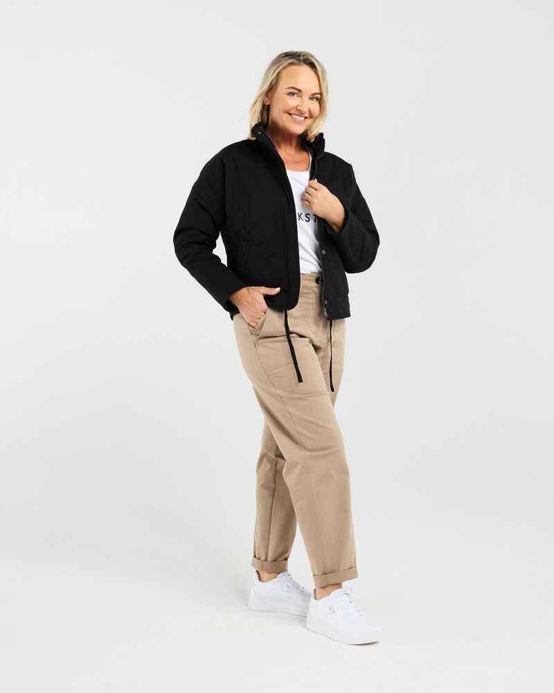 BLACKSTONE Helene Quilted Jacket Black
