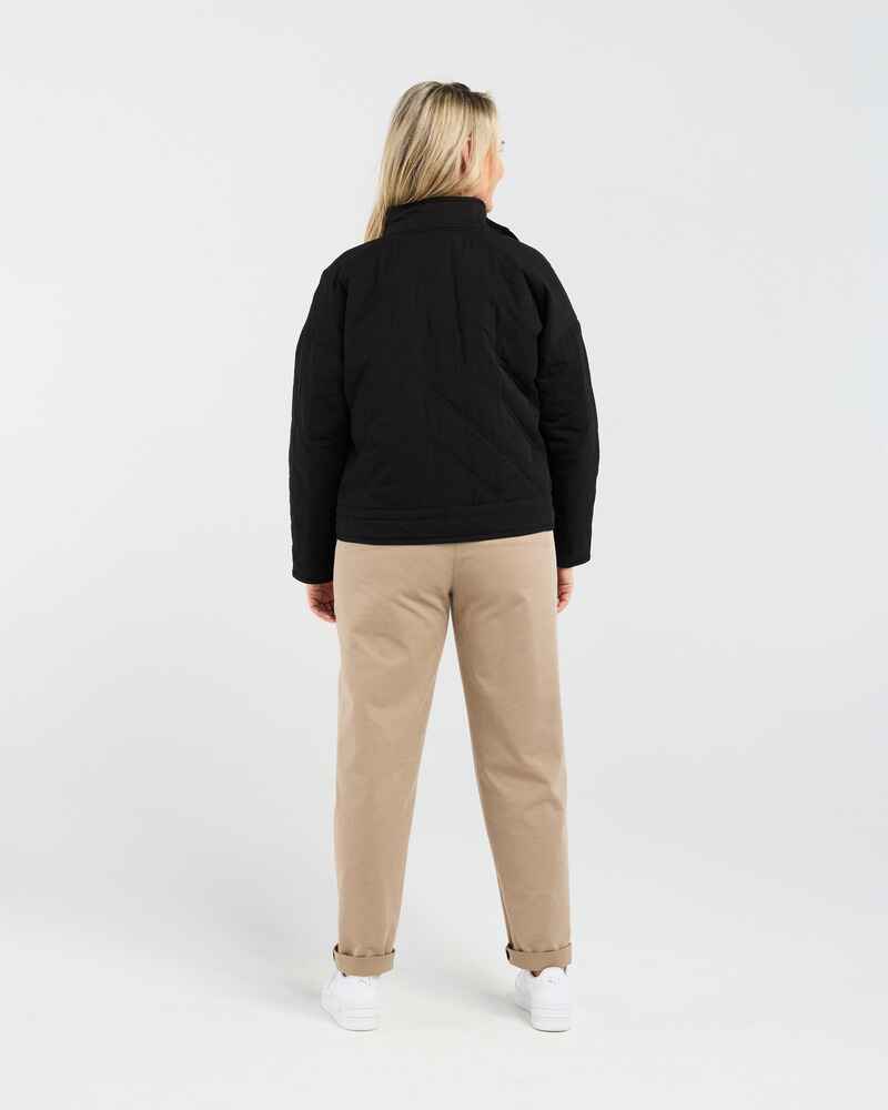 BLACKSTONE Helene Quilted Jacket Black