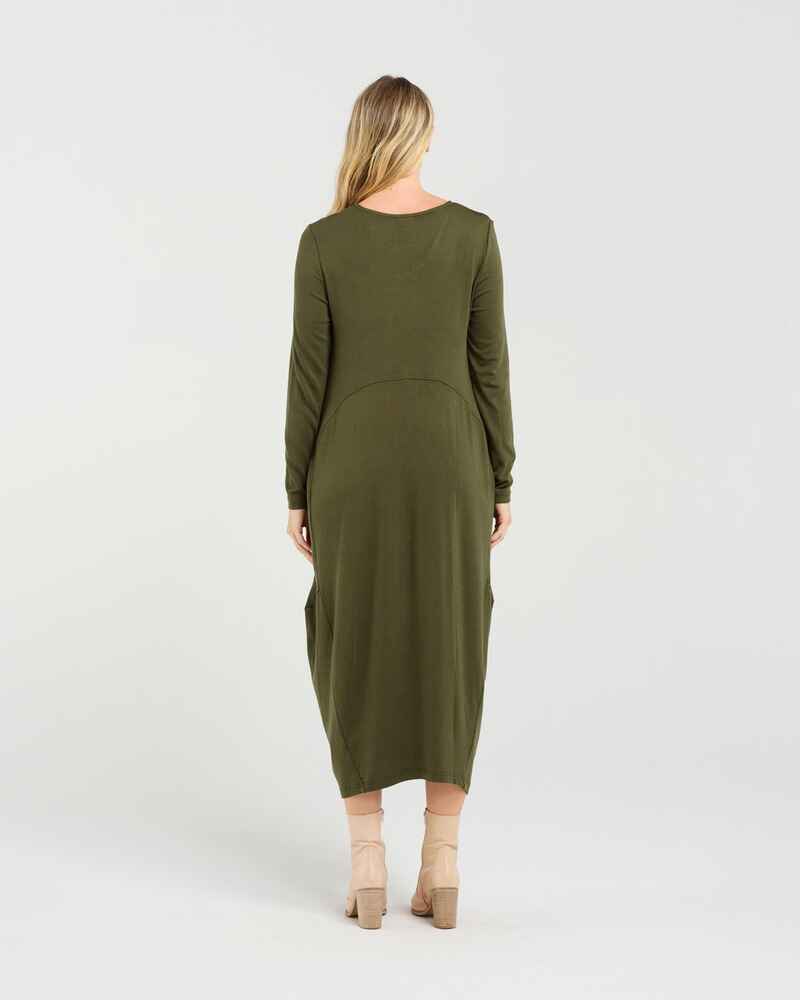 BLACKSTONE Tabitha CashB Dress Olive