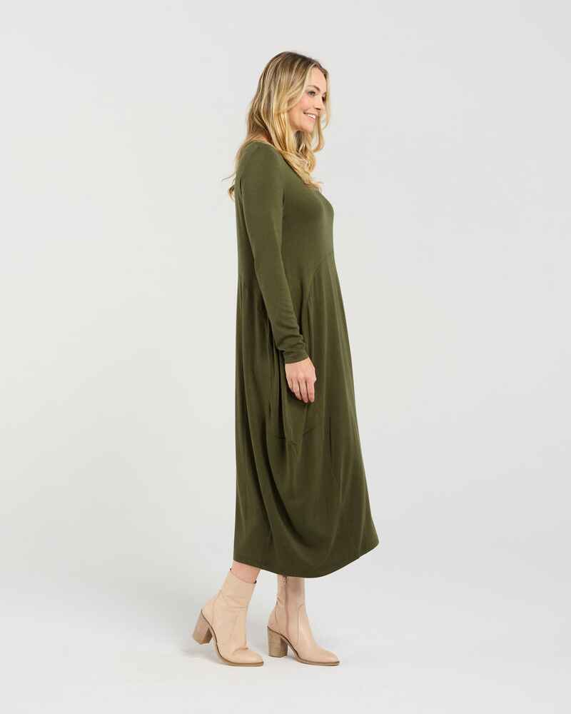 BLACKSTONE Tabitha CashB Dress Olive