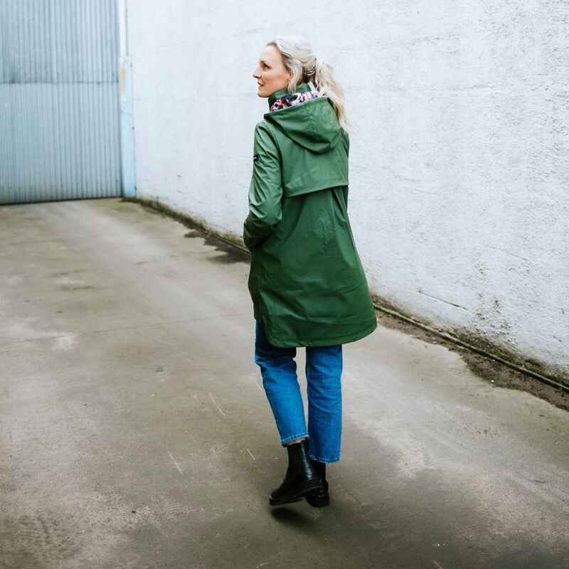 MOKE Billie Coated Raincoat CyprG