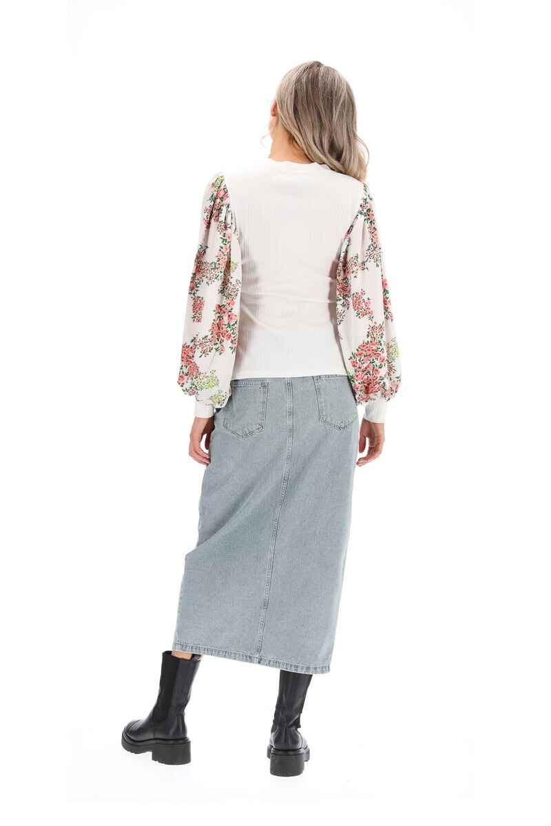 CHARLO Emily Skirt Denim