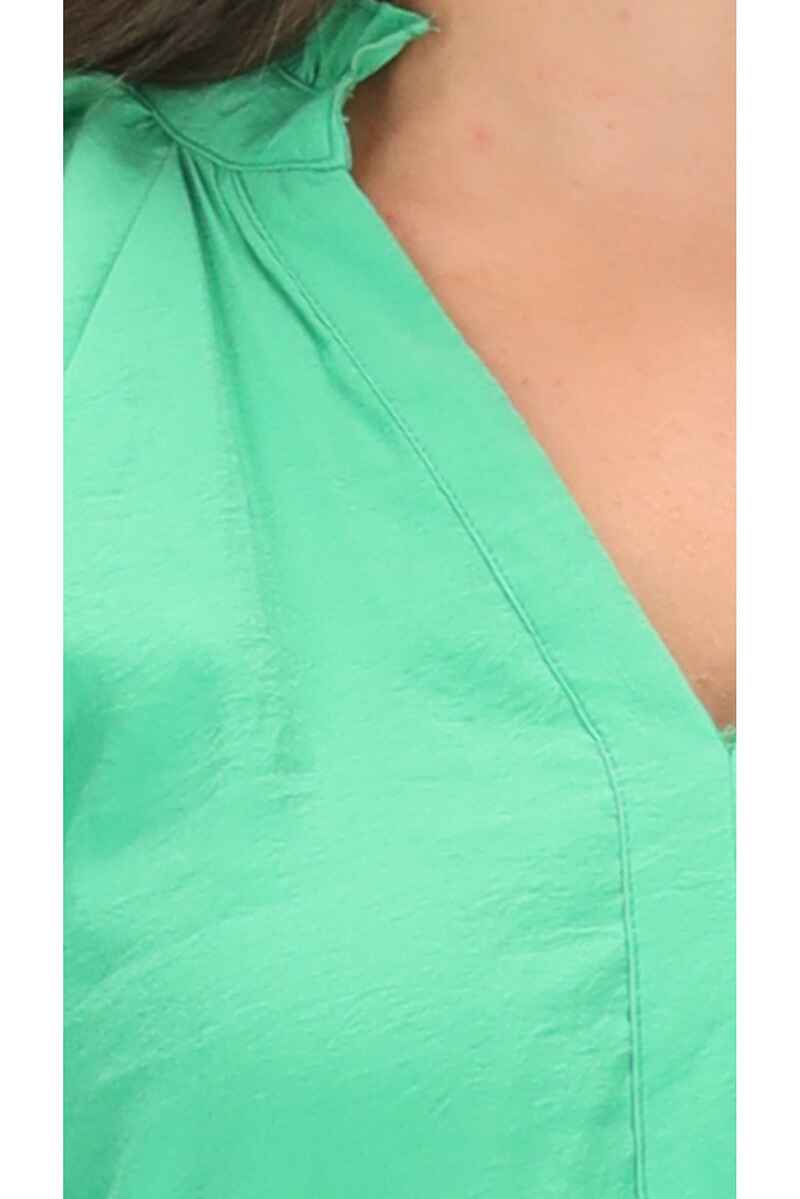 CHARLO Alexia Floaty Dress Green