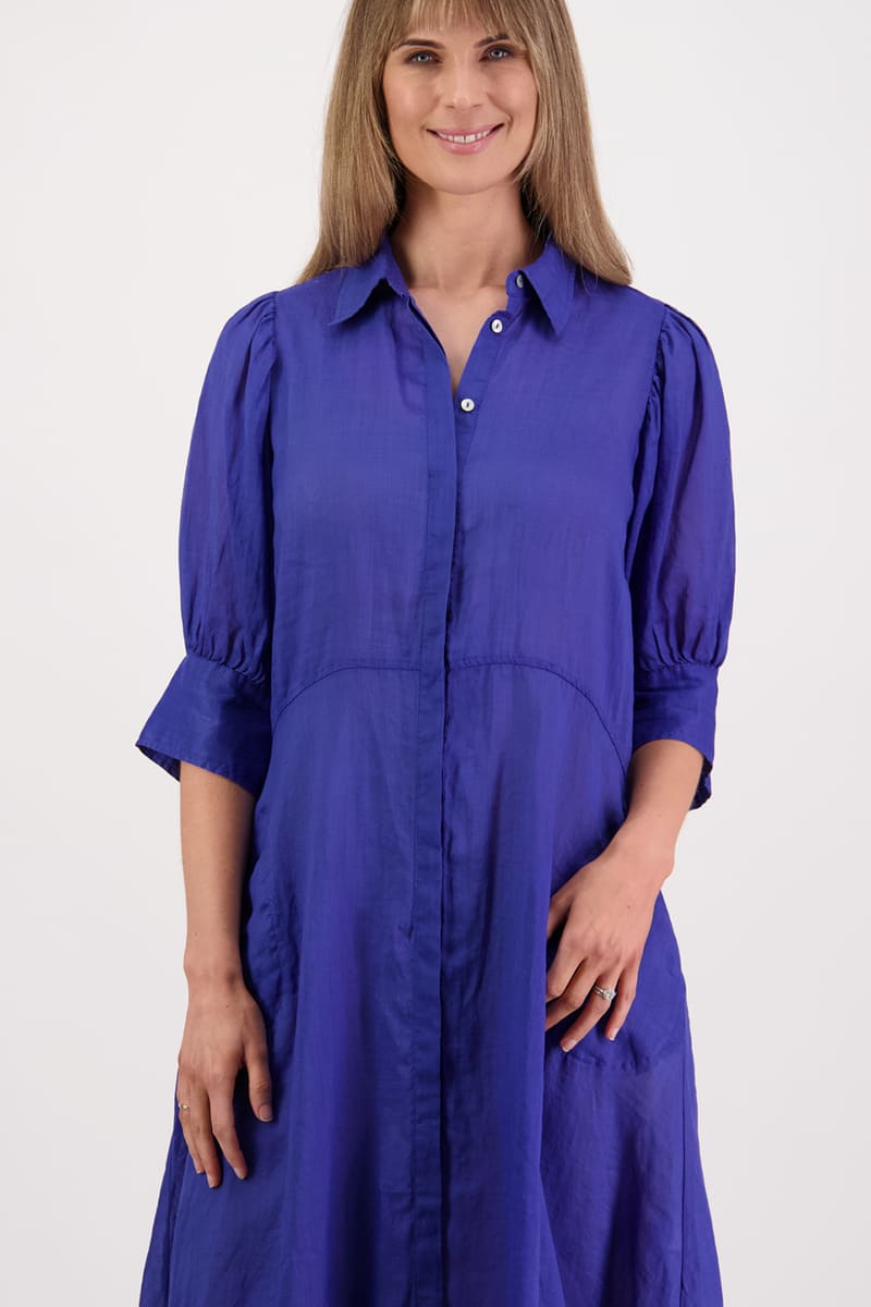 BRIARWOOD Christine Shirt Dress Royal
