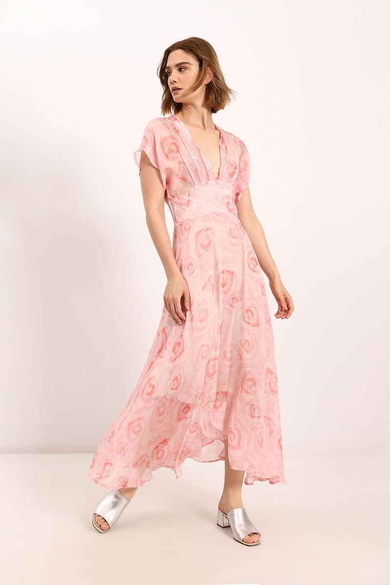 DIXIE I Love Roses Dress Pink