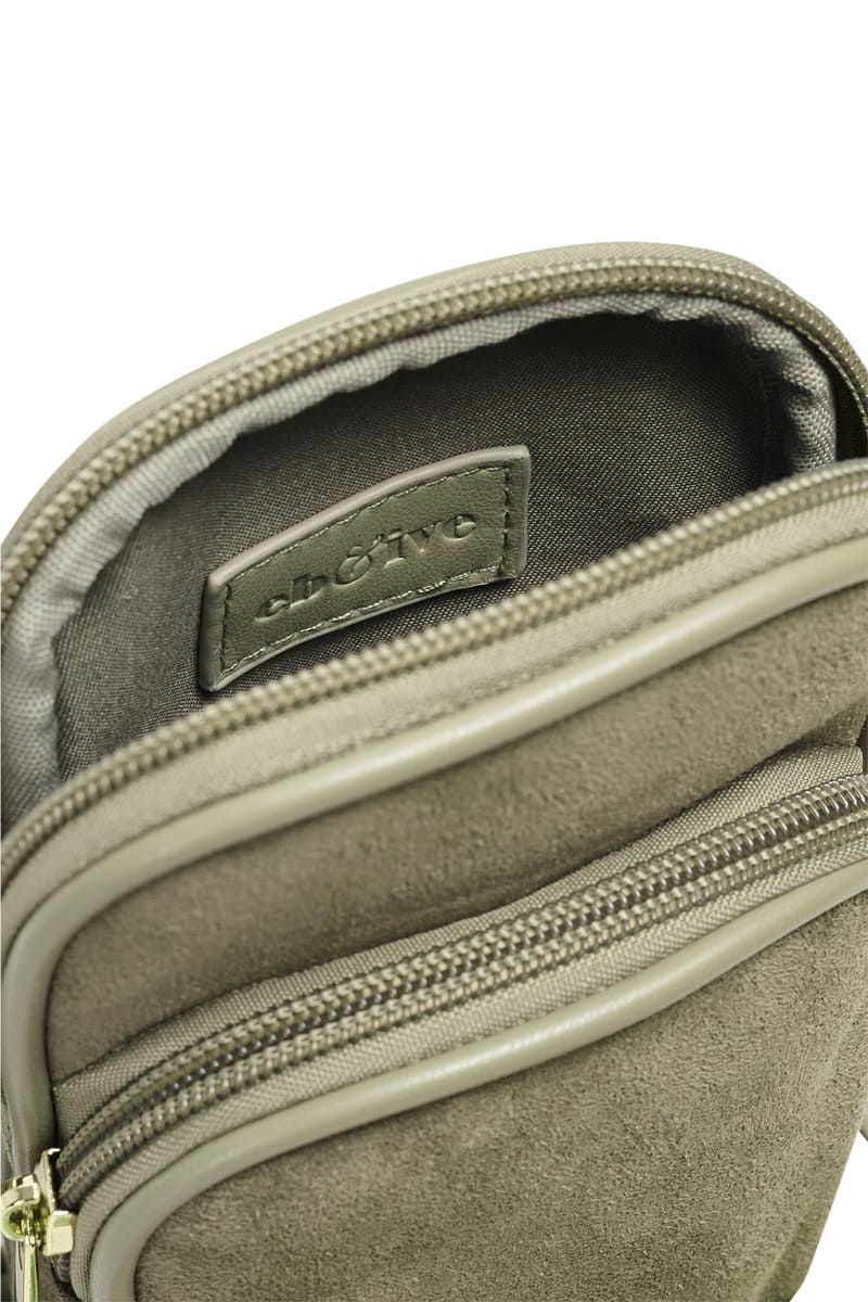 EB&IVE Sable Phone Bag Sage
