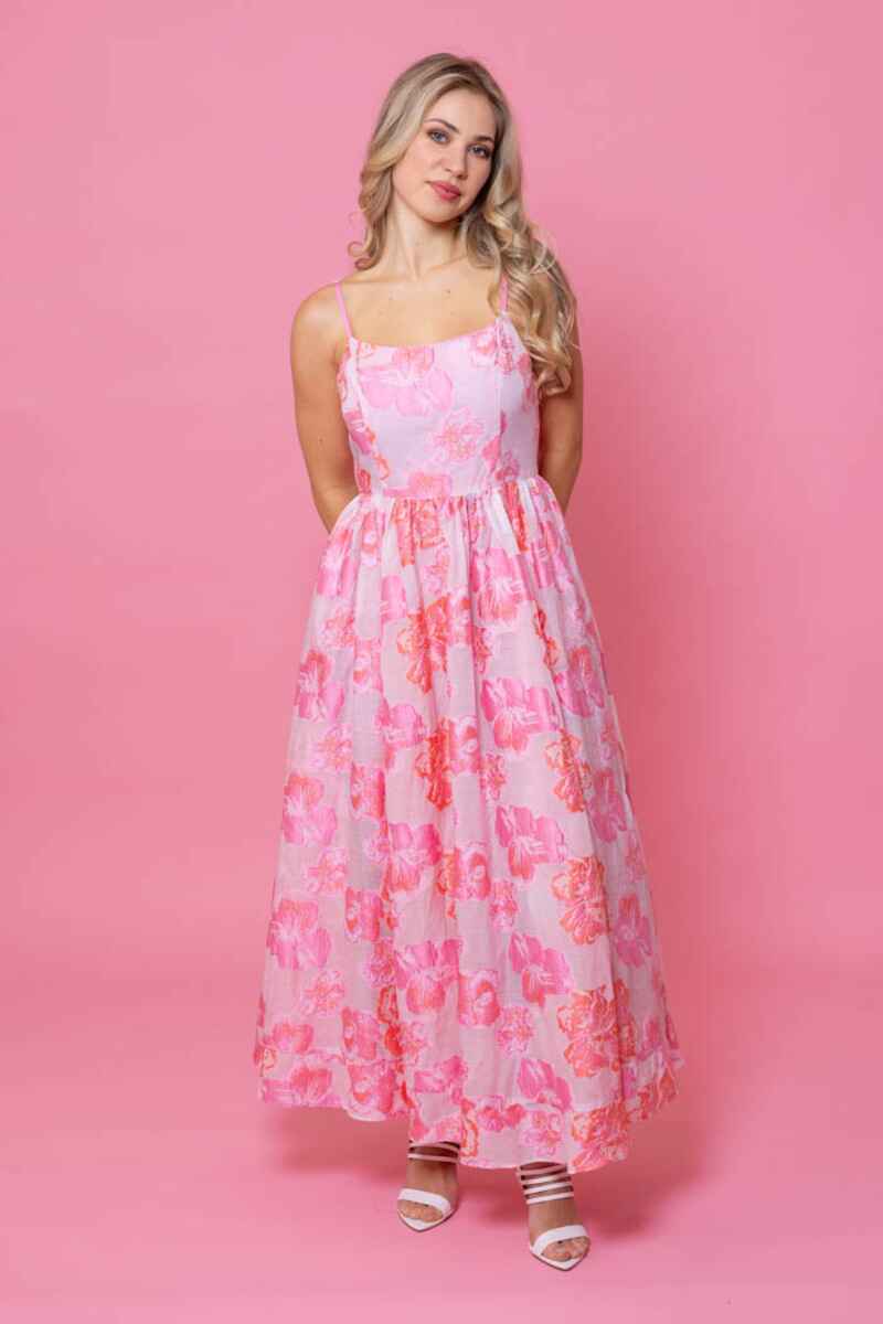 AUGUSTINE Felicity Jacq Dress Pink